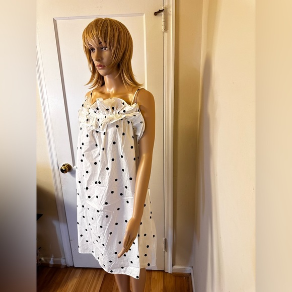 NWT - H&M women's Polka Dot Printed Dress - Picture 5 of 12
